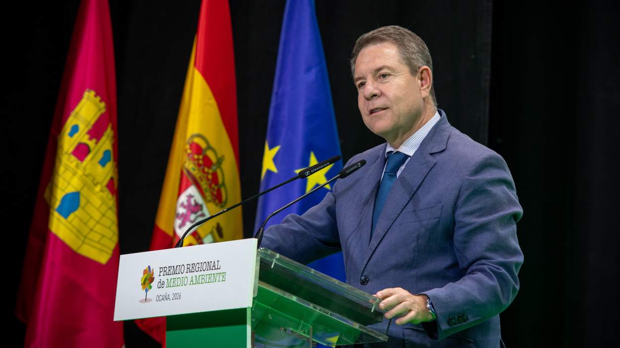 El presidente de Castilla-La Mancha, Emiliano García-Page. JCCM. 