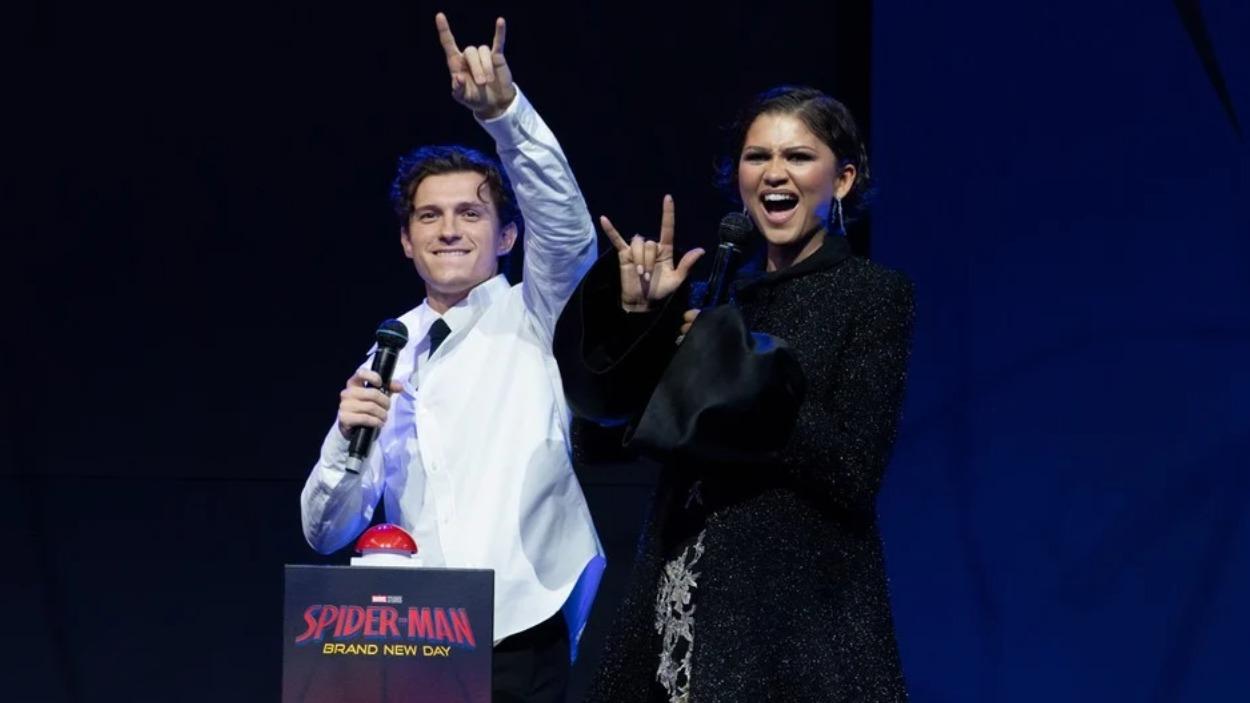 Tom Holland Y Zendaya en Amsterdam 