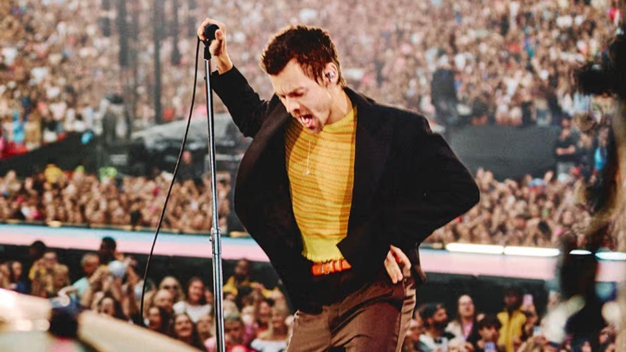Harry Styles durante su residencia en Wembley