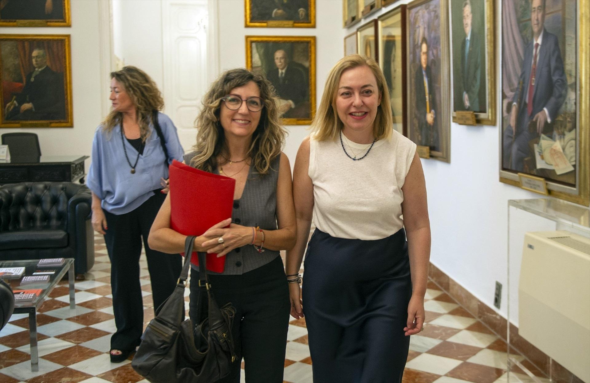 La vicepresidenta de la Diputación de Valencia, Natàlia Enguix