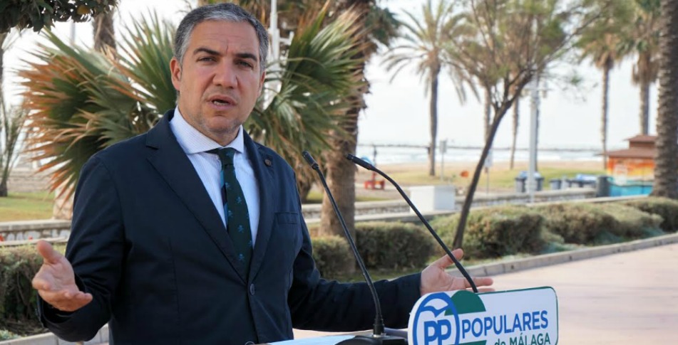 Elías Bendodo, presidente del PP de Málaga y de la Diputación provincial