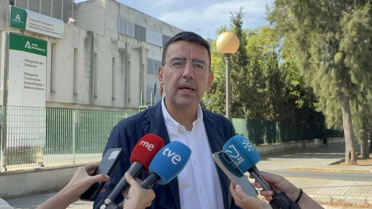 secretario de Desarrollo Estatutario del PSOE-A, Mario Jiménez 