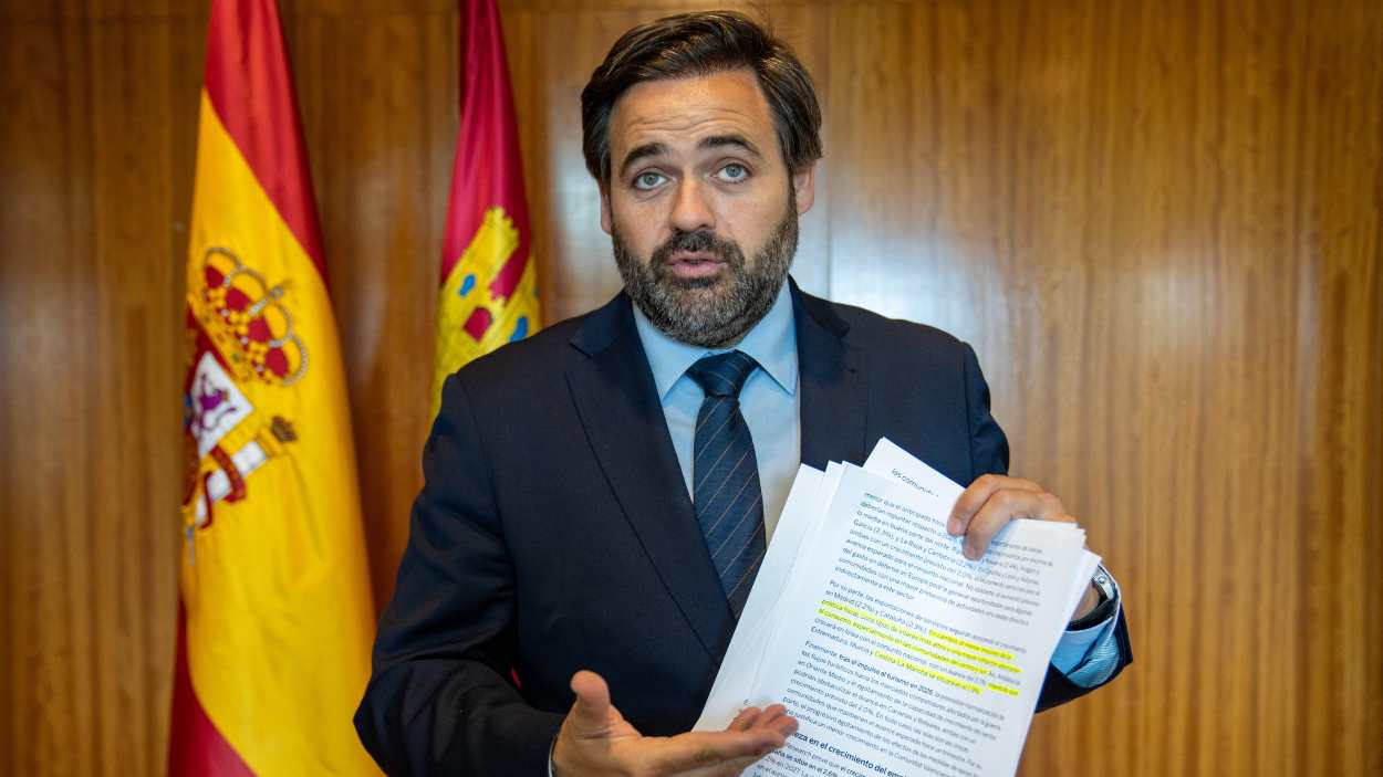 Paco Núñez, presidente del PP en Castilla-La Mancha. EP.