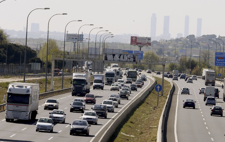 Atascos y retenciones al regreso de Semana Santa