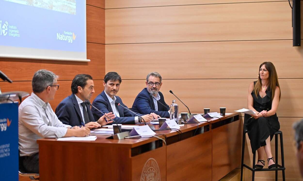 Expertos del sector energético analizan las conclusiones del “Estudio de la resiliencia de las infraestructuras energéticas ante eventos climáticos extremos”. FUNDACIÓN NATURGY