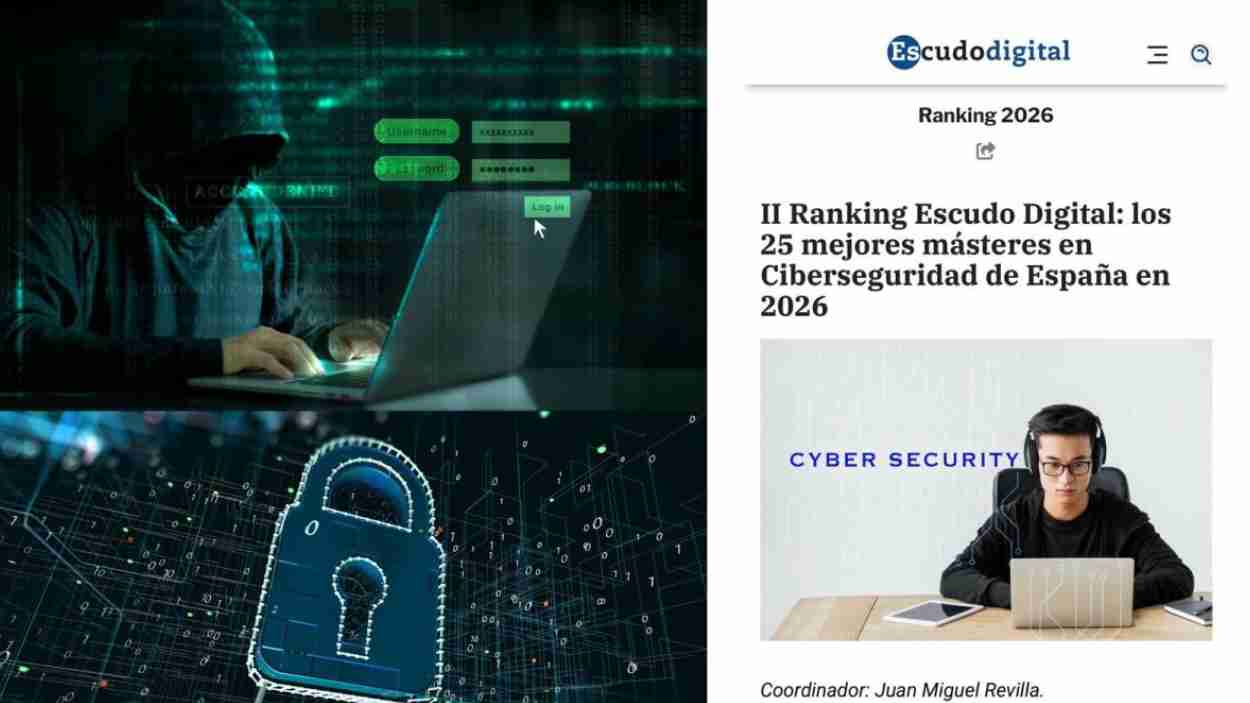 Ranking de los mejores másteres de España en ciberseguridad