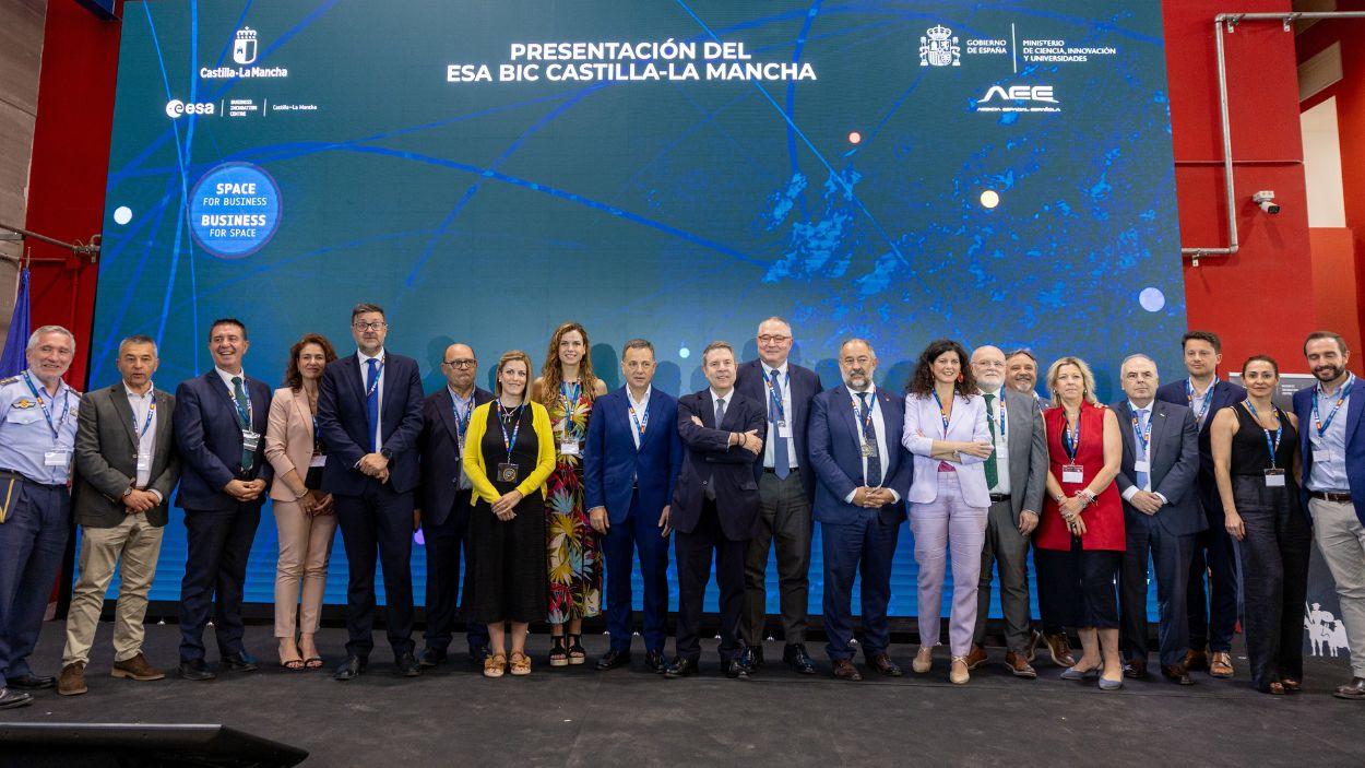 Presentación del Programa ESA BIC Castilla La Mancha, impulsado por la Agencia Espacial Europea (ESA). JCCM.