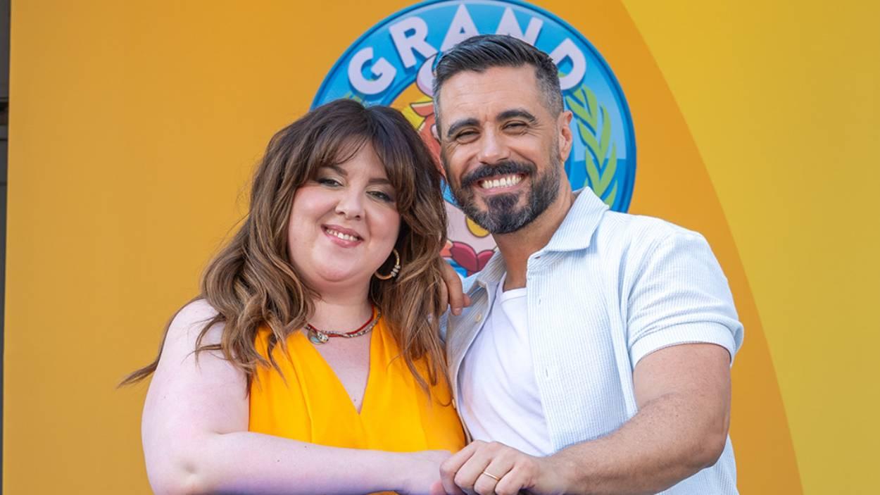 Lalachus y Gorka Rodríguez, copresentadores del 'Grand Prix' (RTVE)