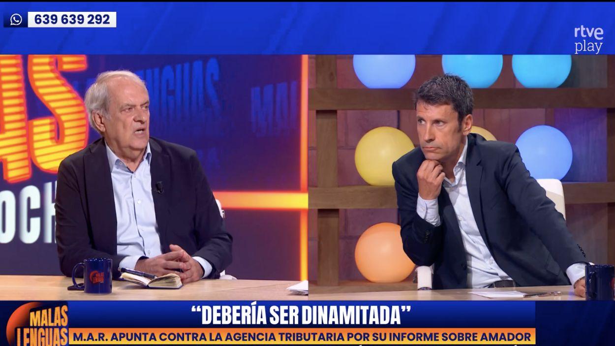 El analista Javier Aroca. Malas Lenguas.