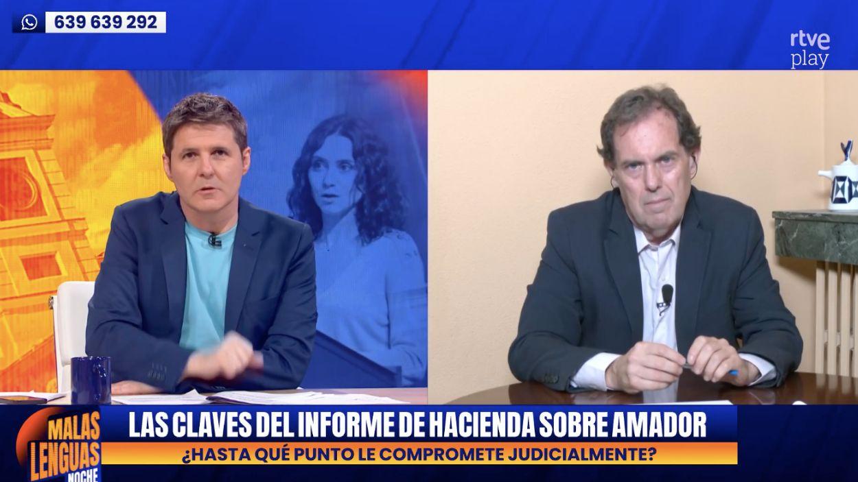 Julio Ransés Pérez Boga, inspector de Hacienda. Malas Lenguas.