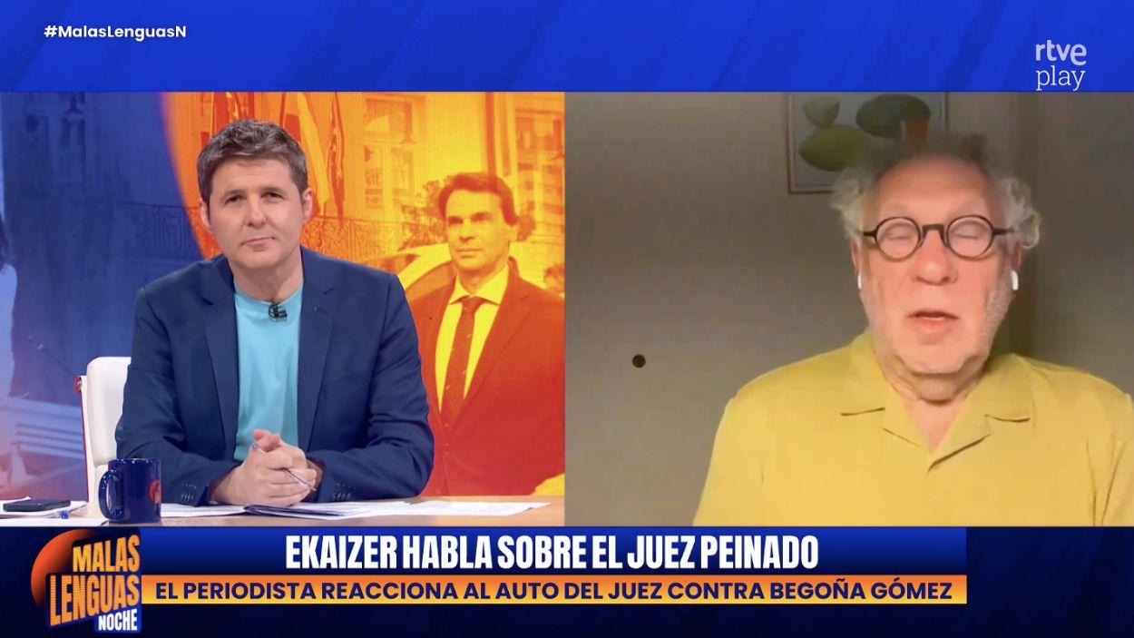 El periodista Ernesto Ekaizer. Malas Lenguas.