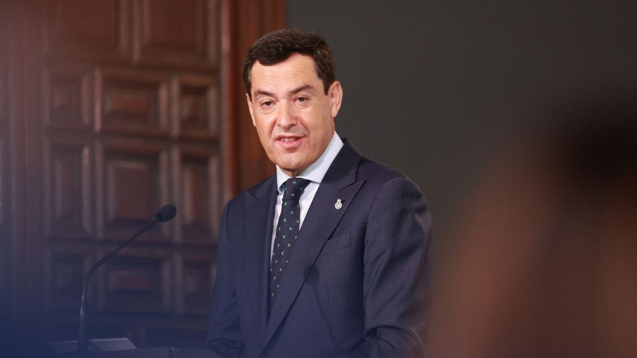 El presidente en funciones de la Junta de Andalucía, Moreno Bonilla / Archivo EP