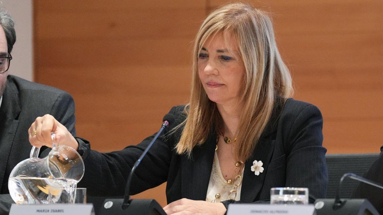 La presidenta del Consejo General del Poder Judicial (CGPJ), Isabel Perelló. Europa Press.