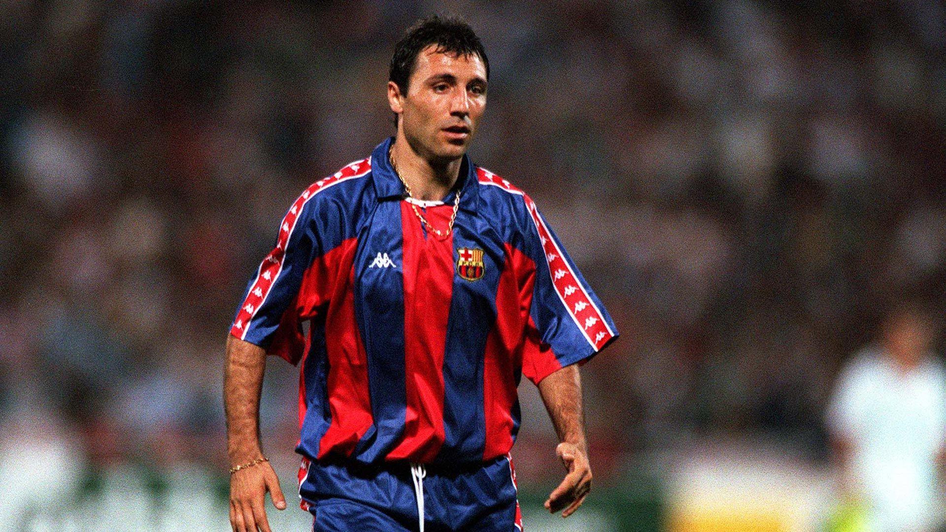 El fútbolista búlgaro, Hristo Stoichkov