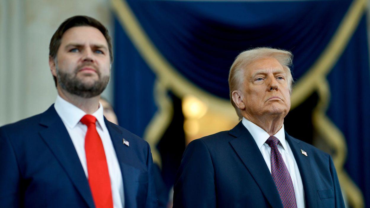 JD Vance y Donald Trump. Archivo/EP.
