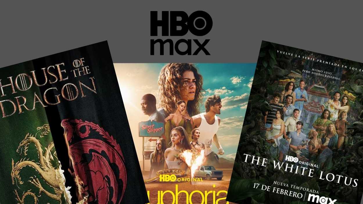 HBO max. Fotomontaje. 