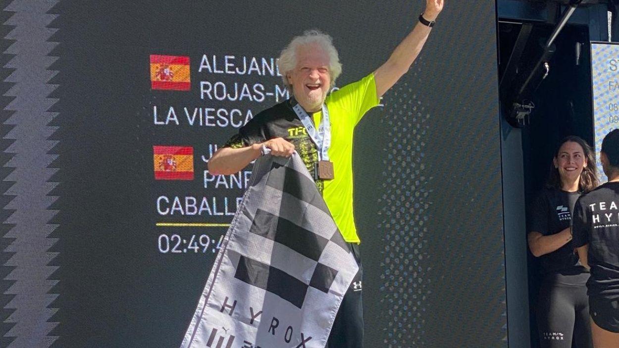 Alejandro Rojas-Marcos logra medalla de bronce en el Campeonato del Mundo Hyrox 2026