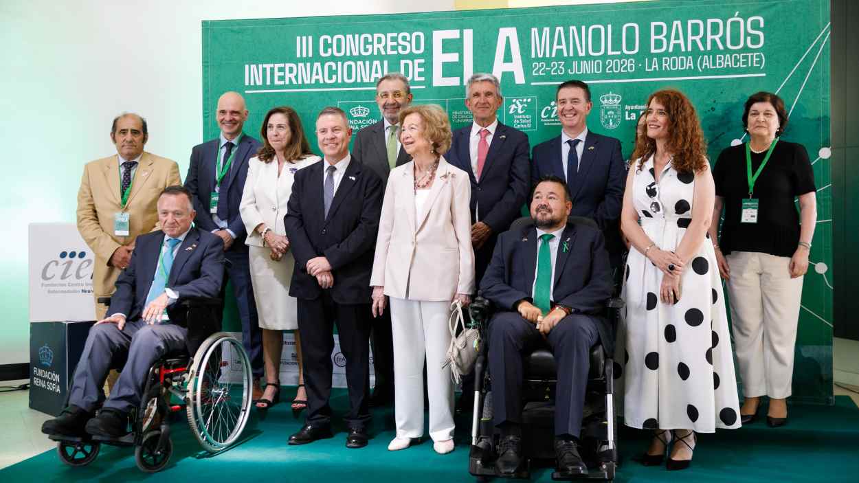 Inauguración del III Congreso Internacional de la ELA ‘Manolo Barros’ en La Roda (Albacete). EP.