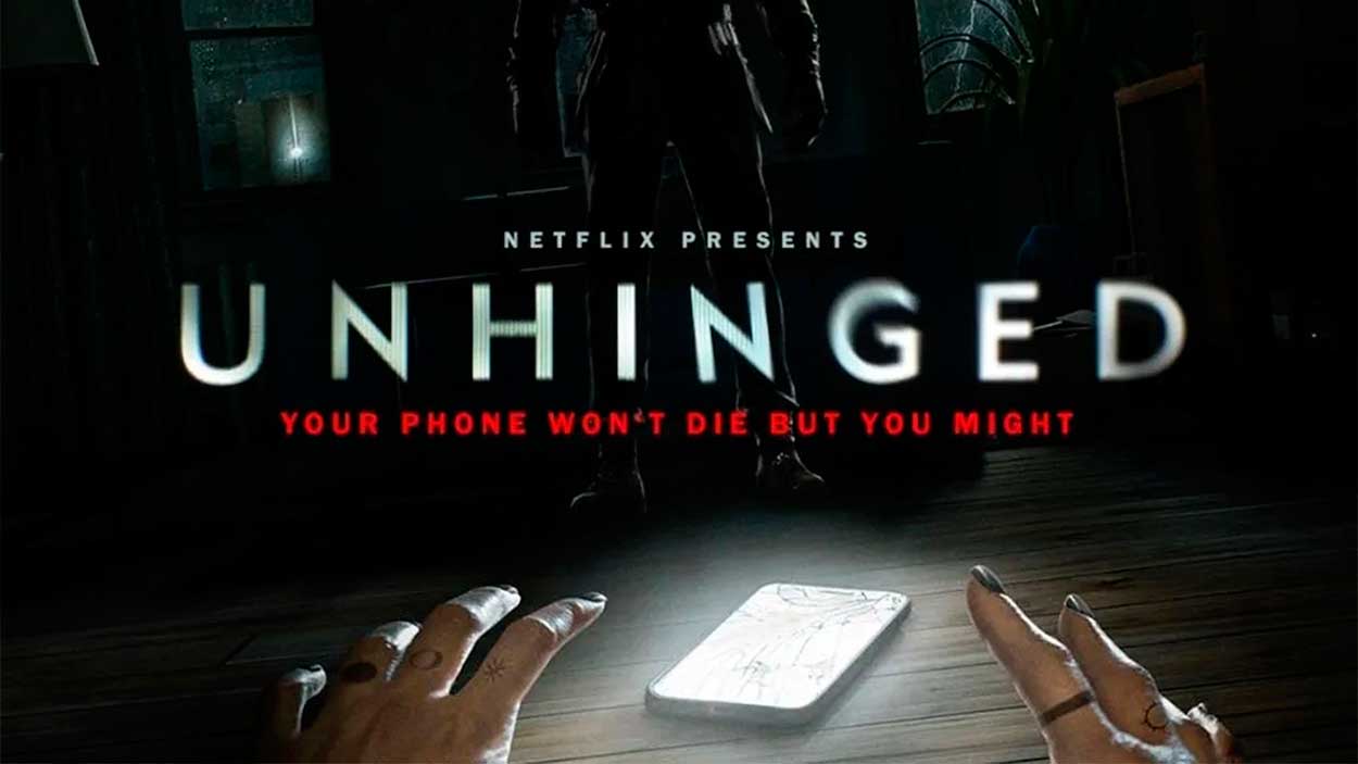 Unhinged, juego de terror interactivo de Netflix que se puede jugar con el móvil