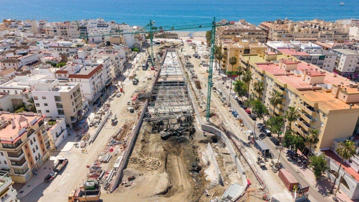 Construcción en Estepona / Archivo EP