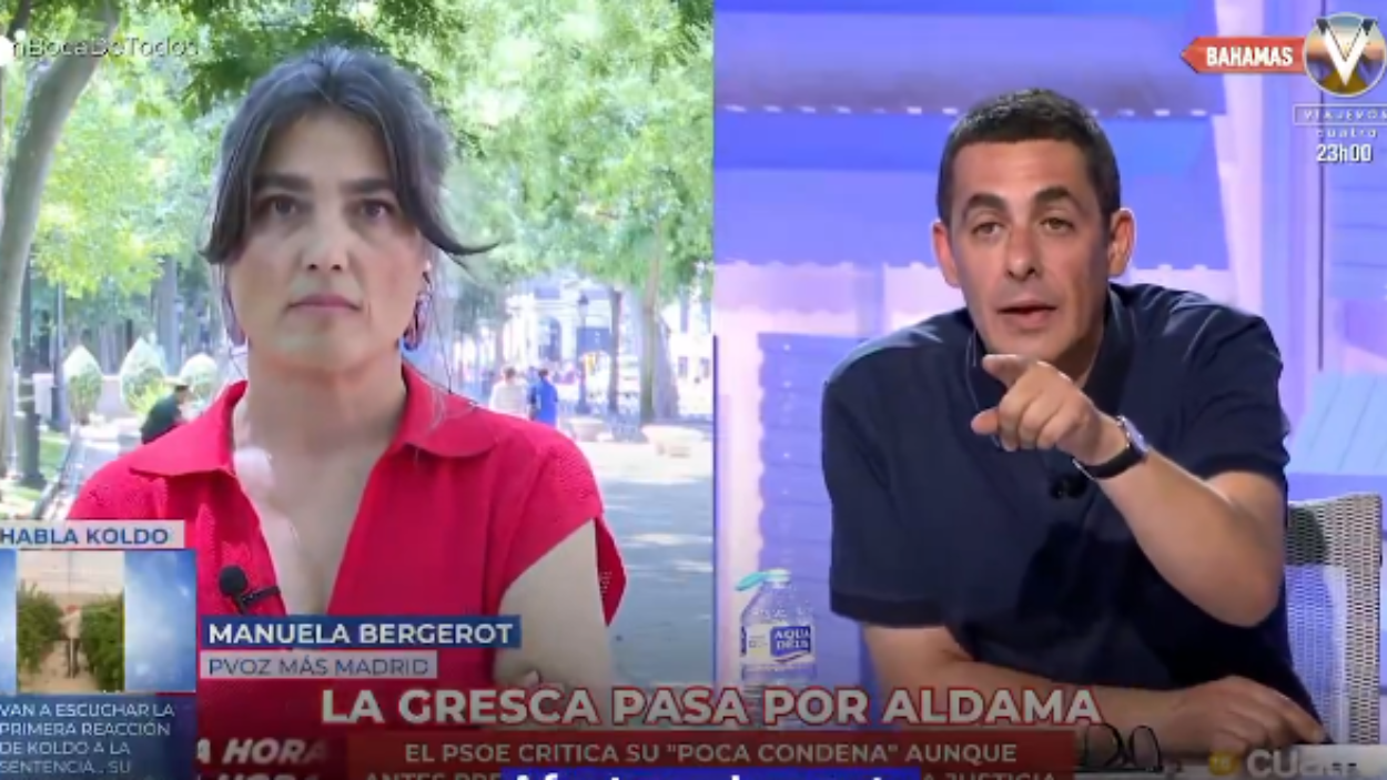 Manuela Bergerot y Antonio Naranjo. Mediaset