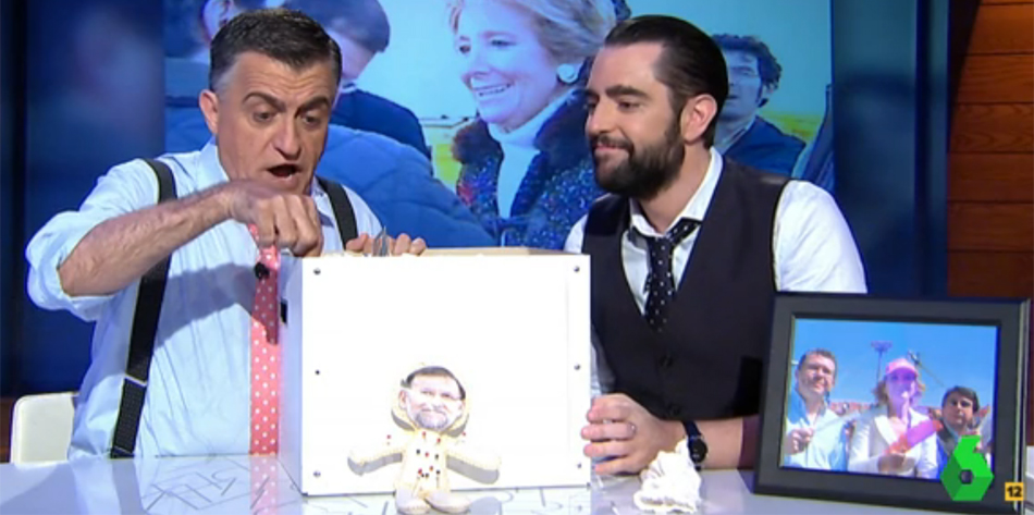 Wyoming y Dani Mateo en 'El Intermedio'. 