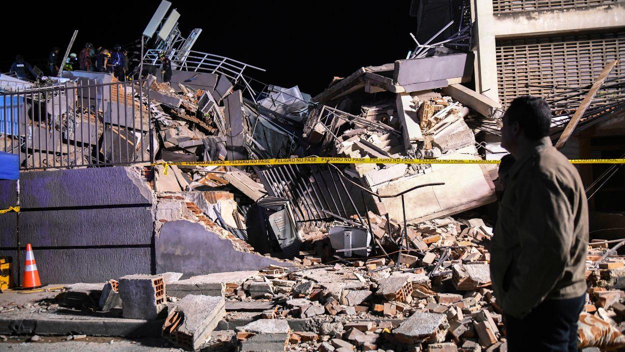 Imagen del terremoto de Venezuela. EP.