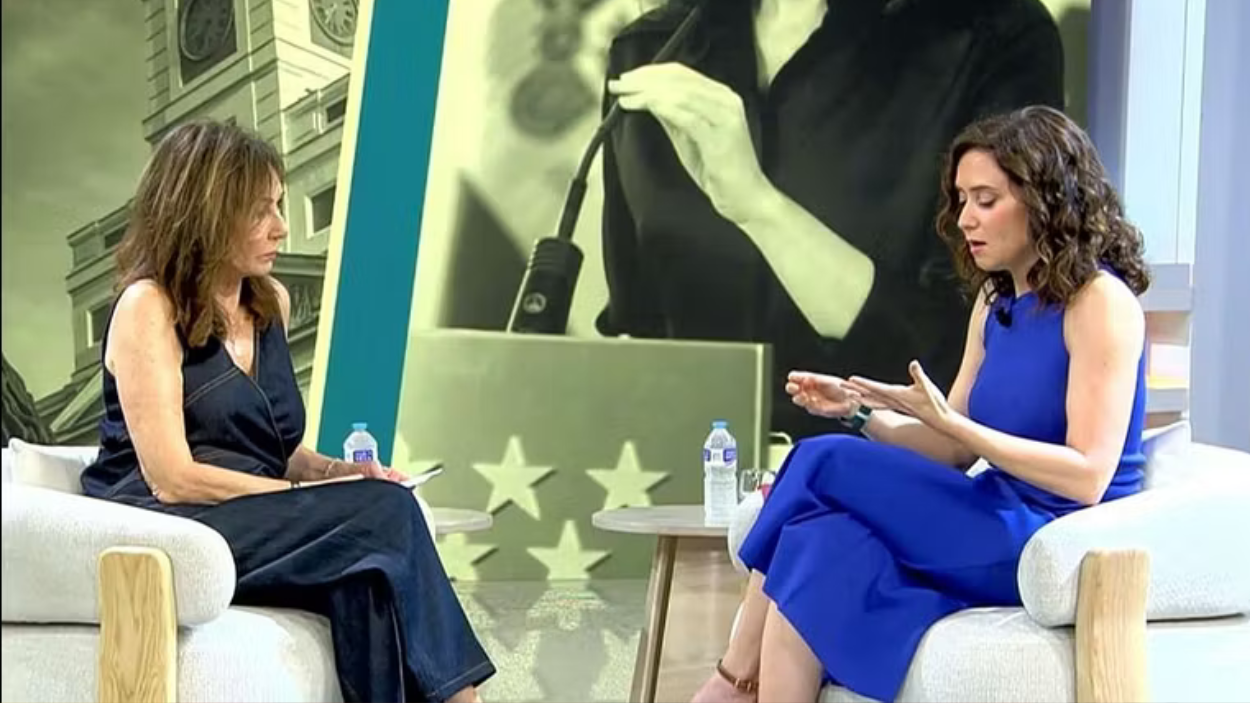 Ana Rosa y Díaz Ayuso. Mediaset