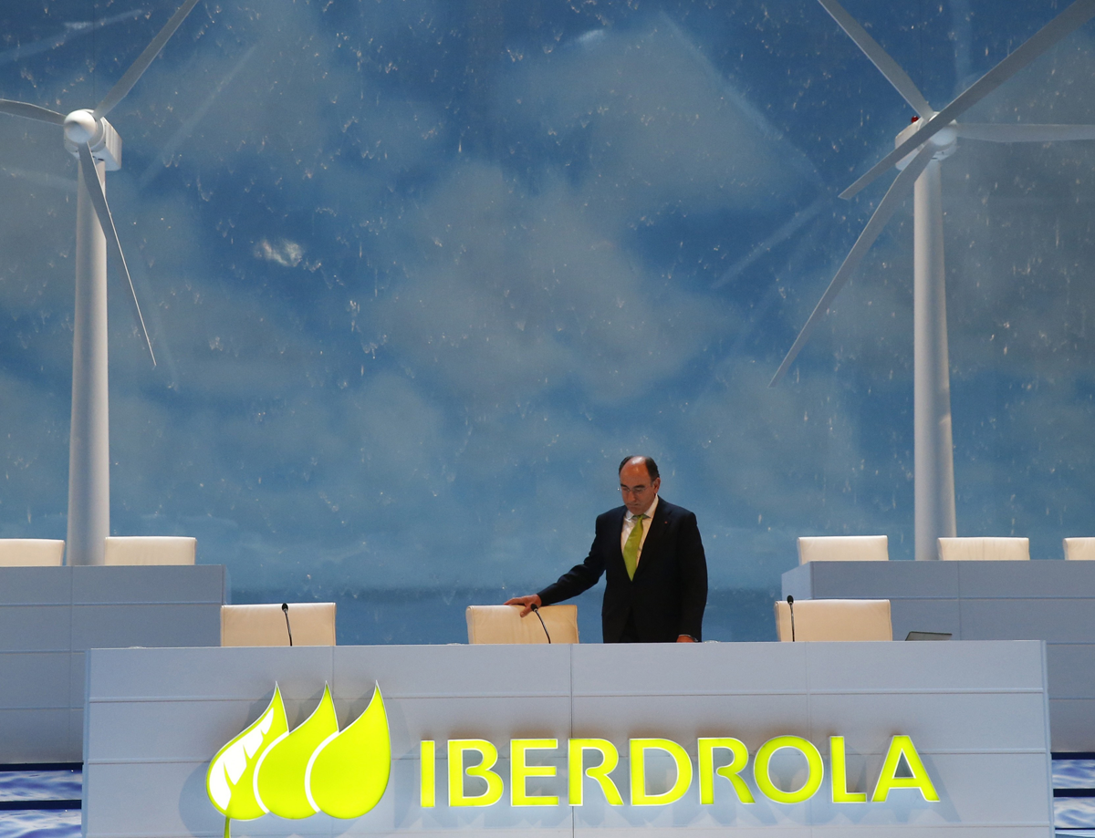 El presidente de Iberdrola, Ignacio Sánchez Galán