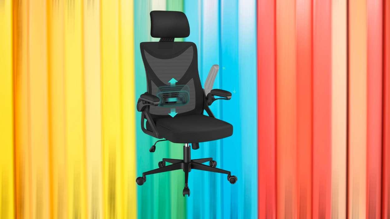La silla ergonómica que está conquistando oficinas y teletrabajo  soporte lumbar, respaldo transpirable y diseño compacto