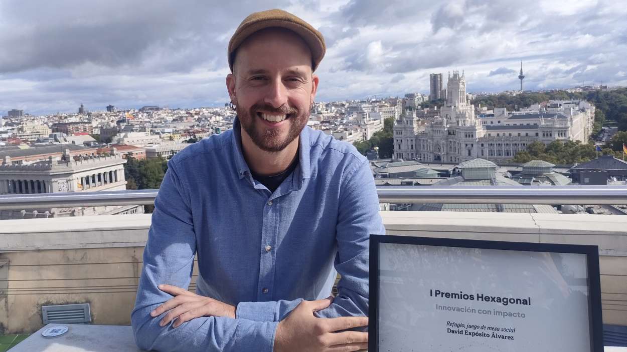 David Expósito, autor del juego 'Refugio'