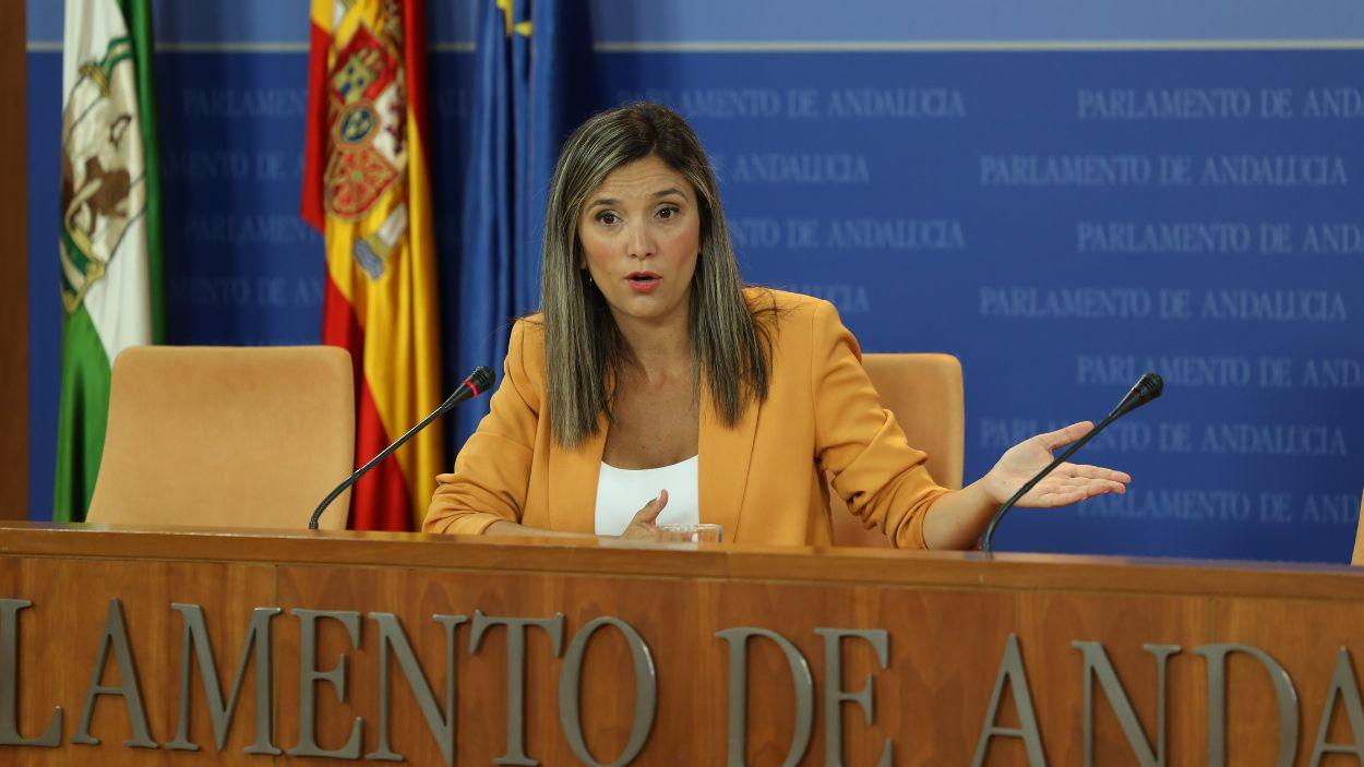 La portavoz adjunta del Grupo Socialista en el Parlamento andaluz, María Márquez / Archivo EP