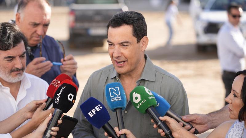 Presidente en funciones de la Junta de Andalucía, Moreno Bonilla / EP