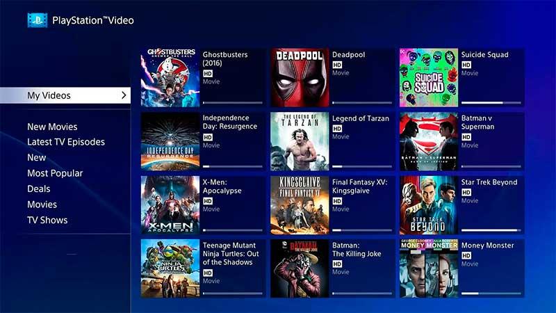Playstation Video