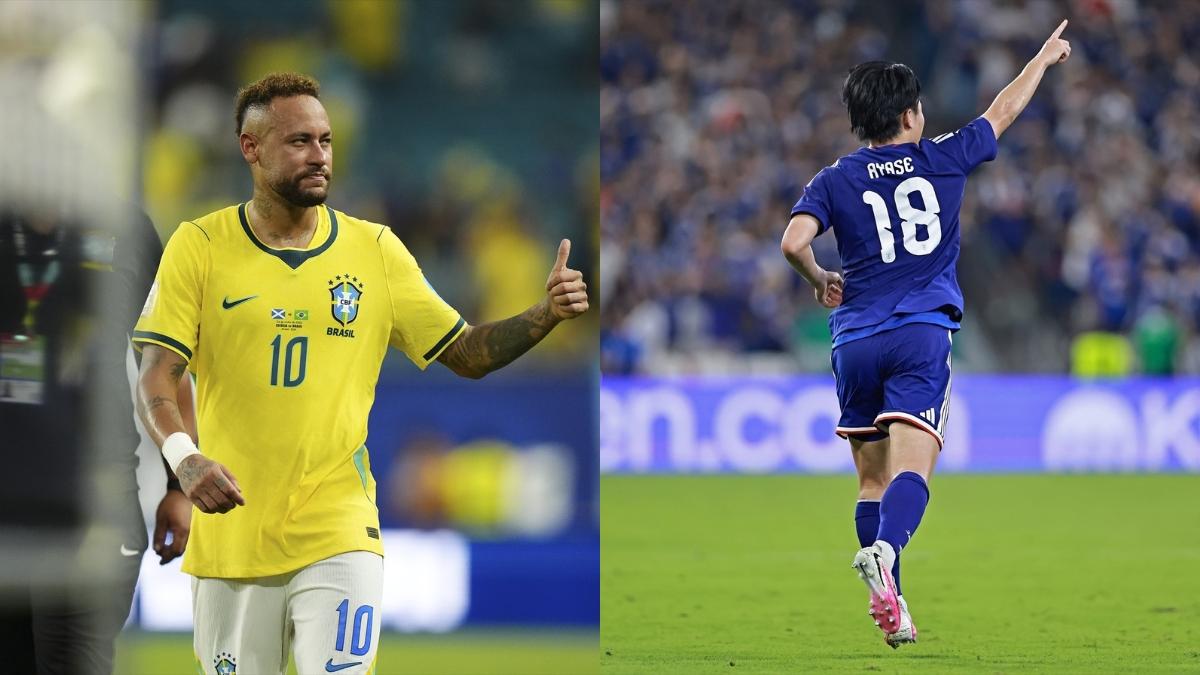 Neymar junto a Ueda| EP