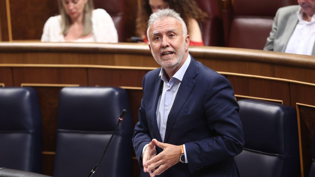 El ministro de Política Territorial y Memoria Democrática, Ángel Víctor Torres. EP.