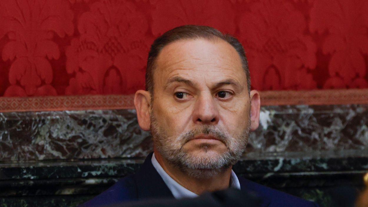 José Luis Ábalos durante una de las jornadas del juicio del caso mascarillas. EP.
