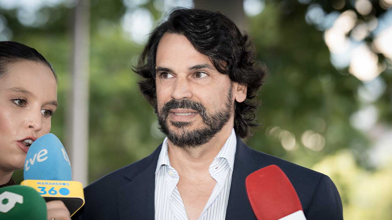El novio de Isabel Díaz Ayuso, Alberto González Amador, a su llegada a los Juzgados de Plaza de Castilla, a 30 de junio de 2026. EP