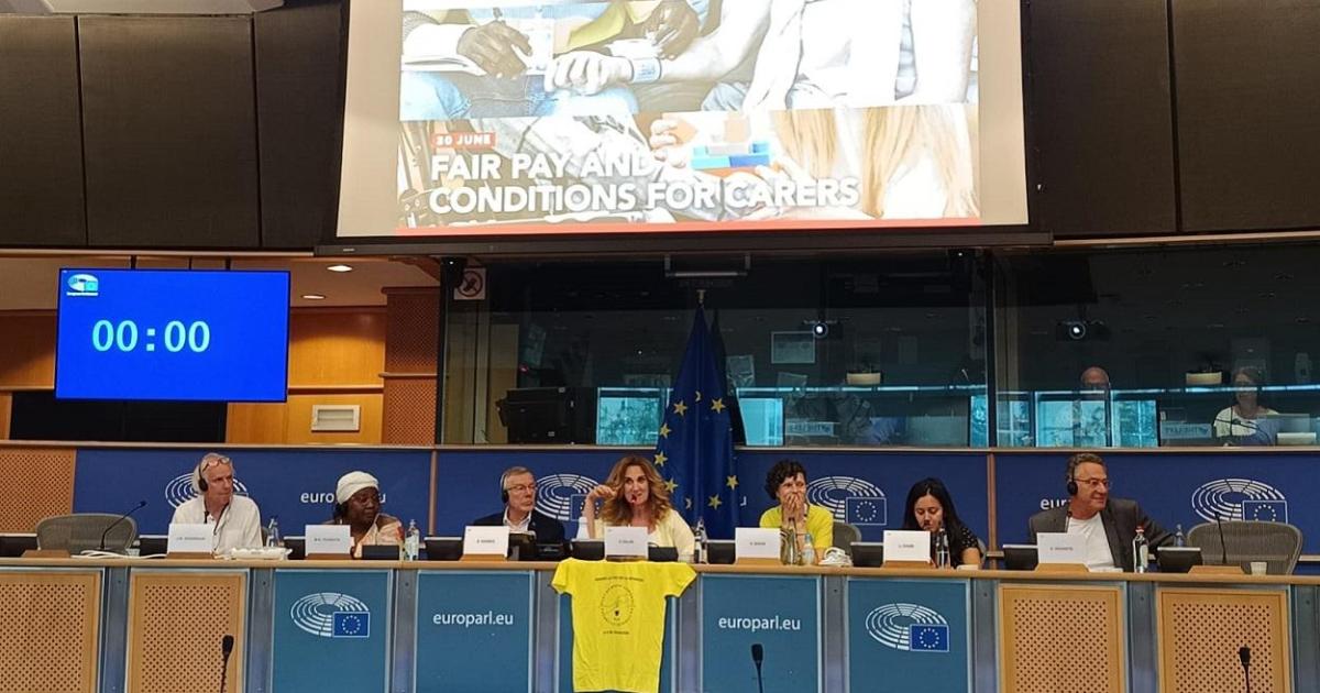 Las educadoras infantiles llevan su guerra contra Ayuso al Parlamento Europeo