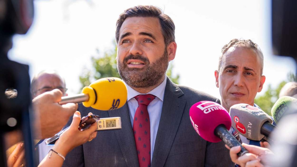 Paco Núñez, presidente del PP en Castilla-La Mancha. EP.