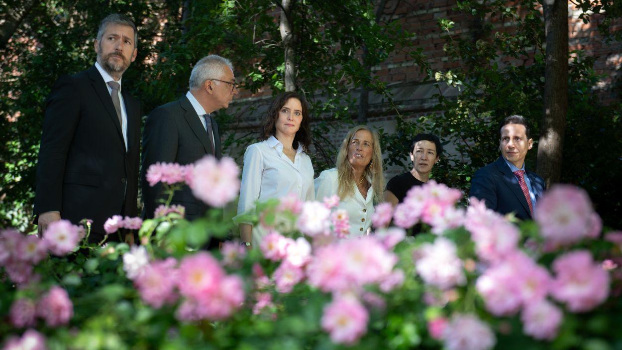 La presidenta de la Comunidad de Madrid, Isabel Díaz Ayuso, en una reunión del Consejo de su Gobierno en junio de 2026. EP.