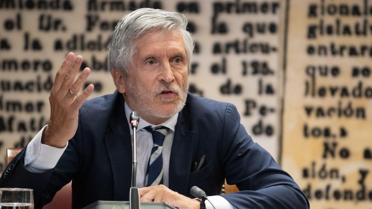El ministro del Interior, Fernando Grande Marlaska. EP.