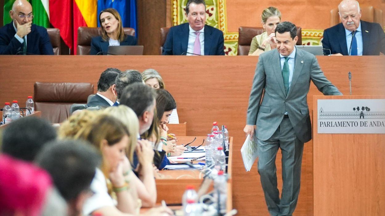 Presidente en funciones de la Junta de Andalucía y candidato a la reelección del PP, Moreno Bonilla / EP