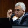 El ex secretario de Organización del PSOE Santos Cerdán durante la Comisión de Investigación del ‘caso Koldo’, en el Senado. EP/Archivo.