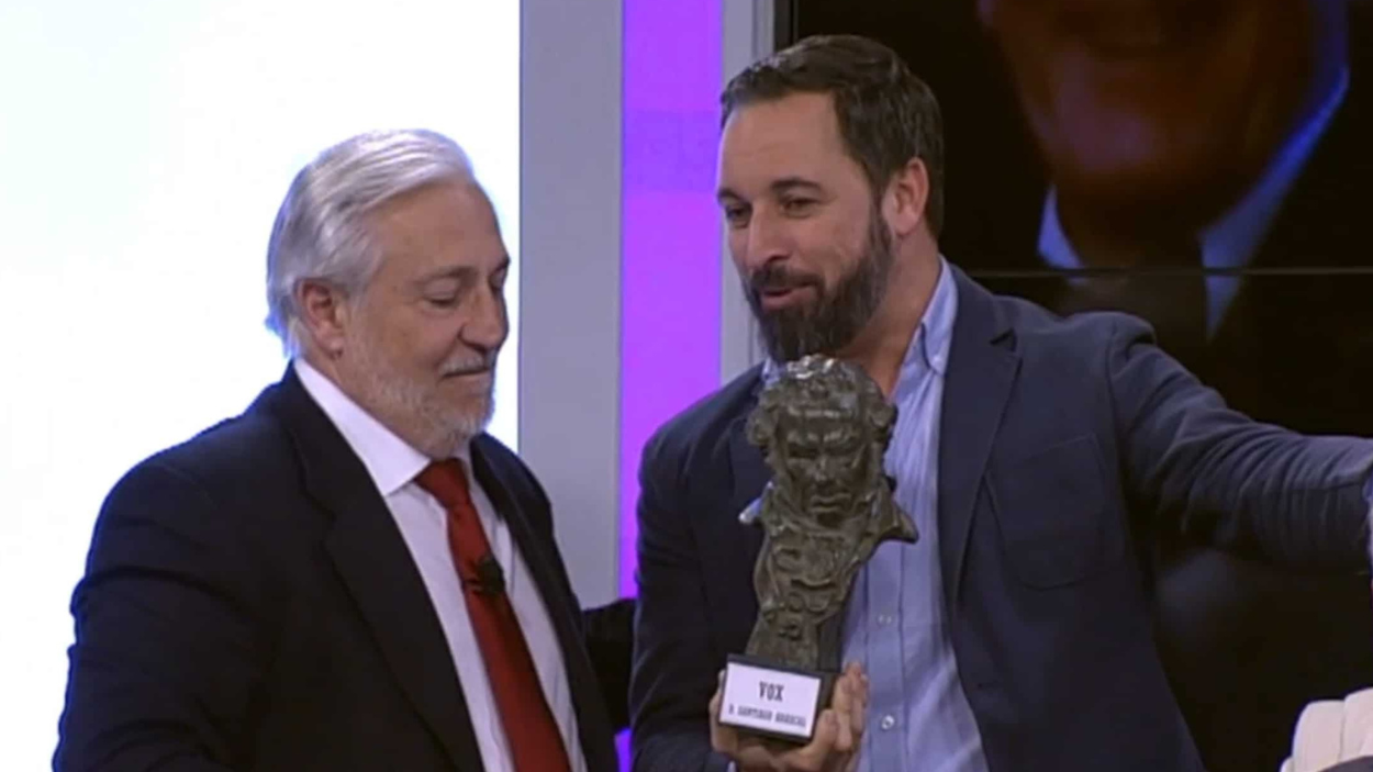 Julio Ariza y Santiago Abascal. Intereconomía