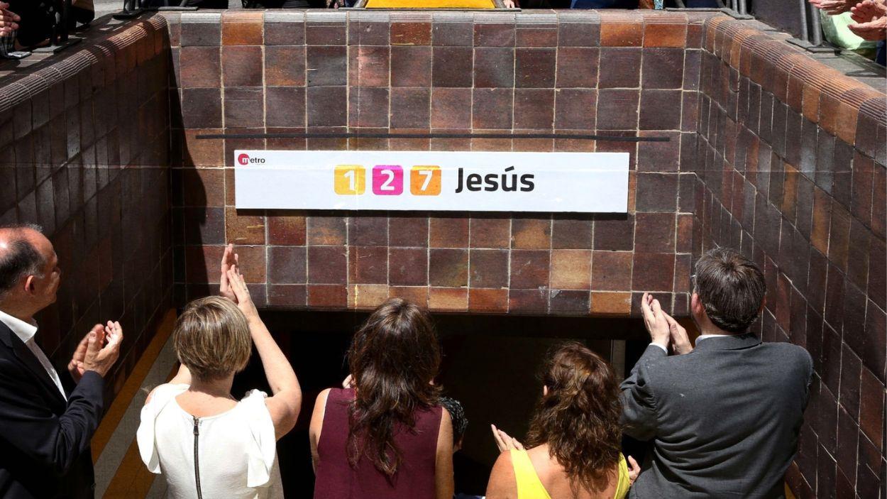 Estación de Jesús de Metro Valencia. EP.