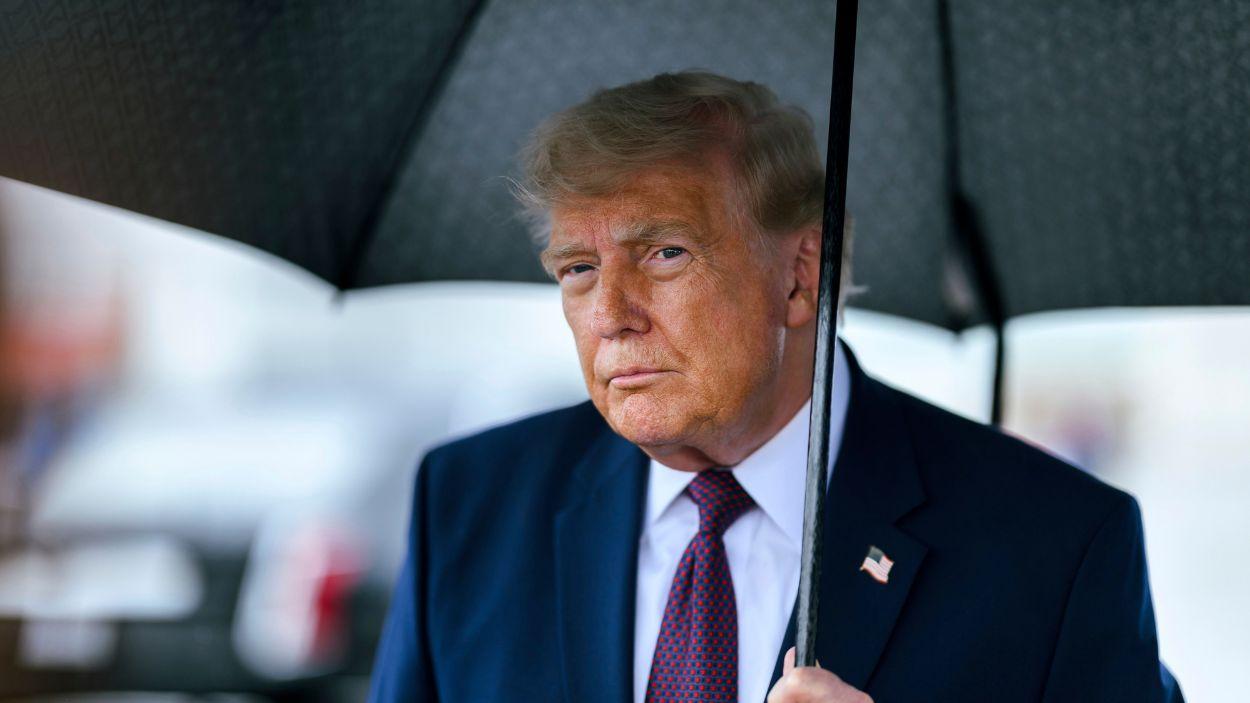 El presidente de Estados Unidos, Donald Trump, en el Estado de Pennsylvania. EP.