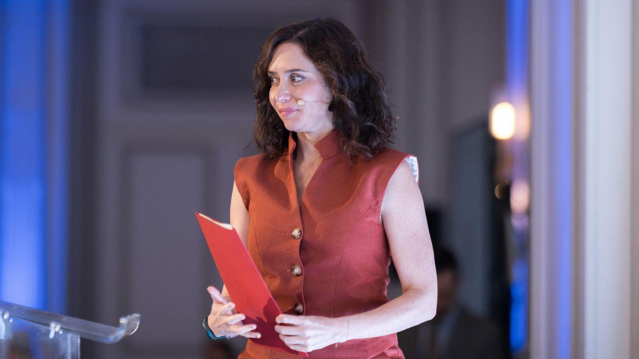 La presidenta de la Comunidad de Madrid, Isabel Díaz Ayuso. EP.