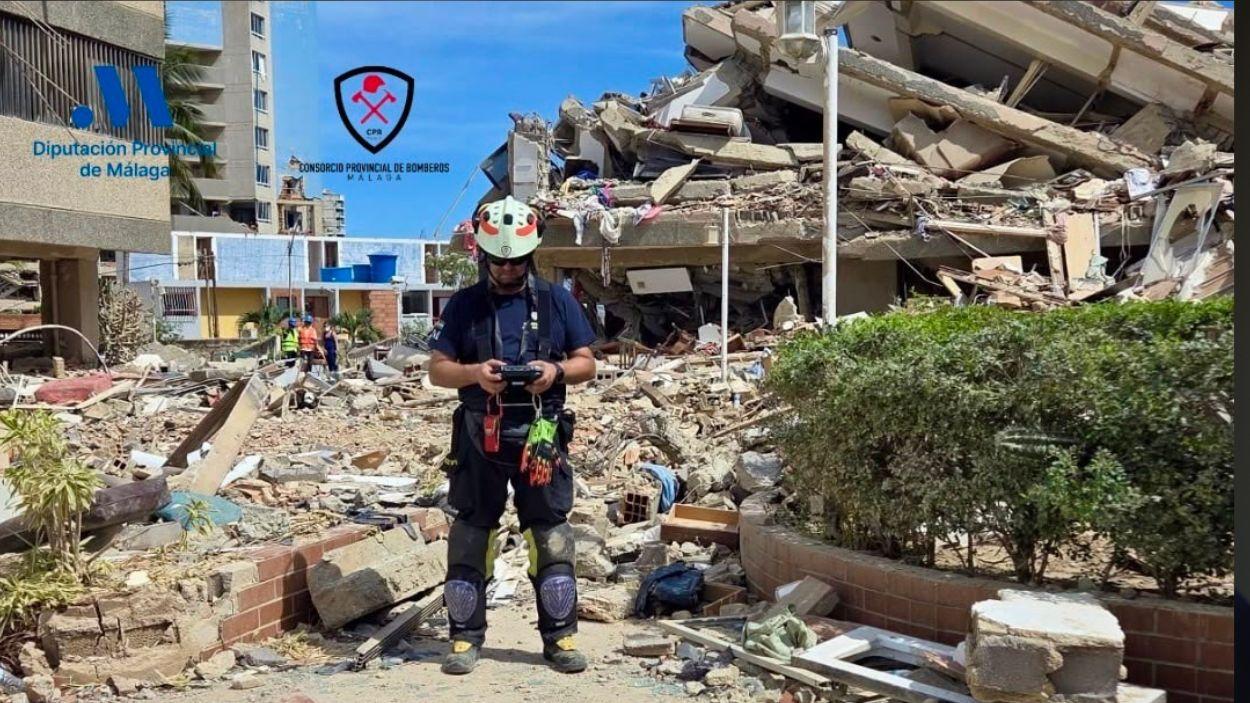 Efectivos del CPB en Venezuela tras los terremotos REMITIDA / HANDOUT por CPB. EP.