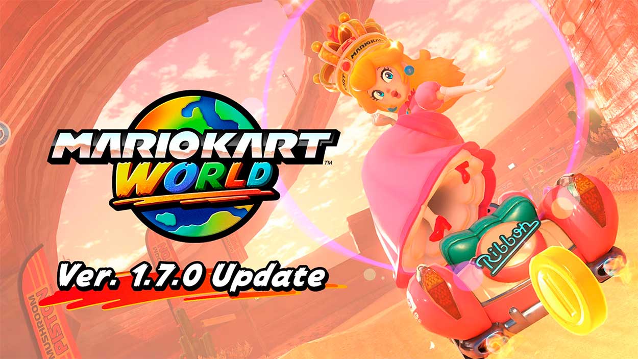 Nintendo lanza el parche 1.7.0 de ‘Mario Kart World’ para Switch 2